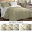 Lightweight Microfiber Reversible 3 Piece Coverlet / Bedspread Set-1754657137-1754657161