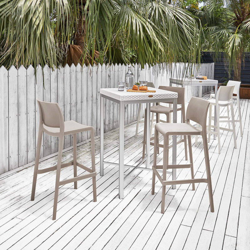 Tabouret de bar Sensilla, Taupe