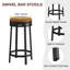 Swivel Counter Stool with Metal Frame-1427148011-1427148008