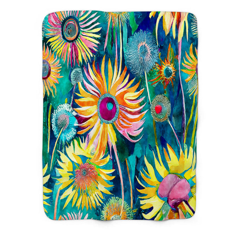 Jeté Dandelion Disco Fever, L 60 po x L 80 po