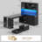 Farmhouse L Shaped Office Desk With Drawers-899196450