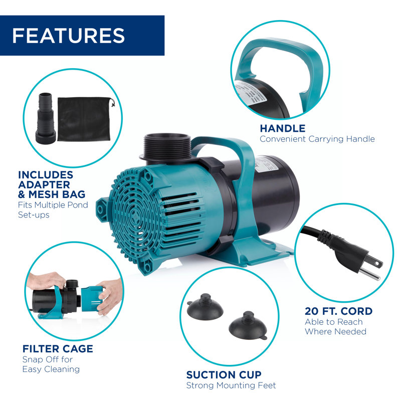 5600 GPH Vortex Energy-Saving Pump 
