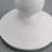 Resin matte  white  Cylinder candleholder with golden speckles home decorative accent candlestick not included candles