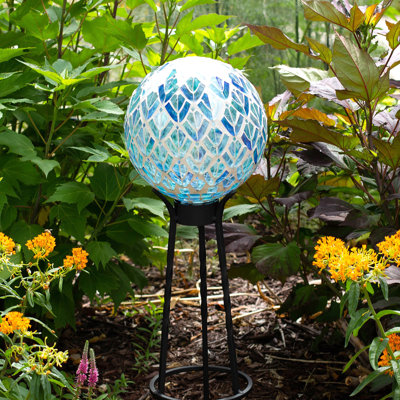 Glass No Subject Gazing Ball