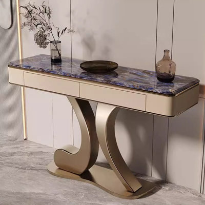 Console en pierre frittée de style italien