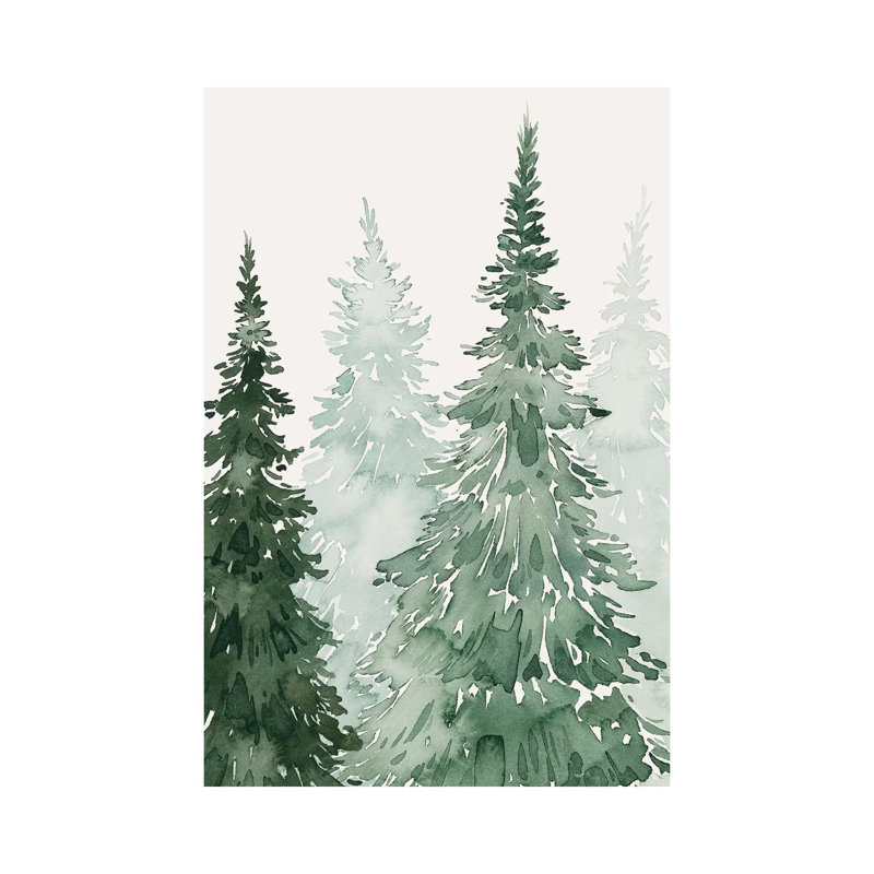 Winter Washed Coppice II- Gallery-Wrapped Canvas Giclée