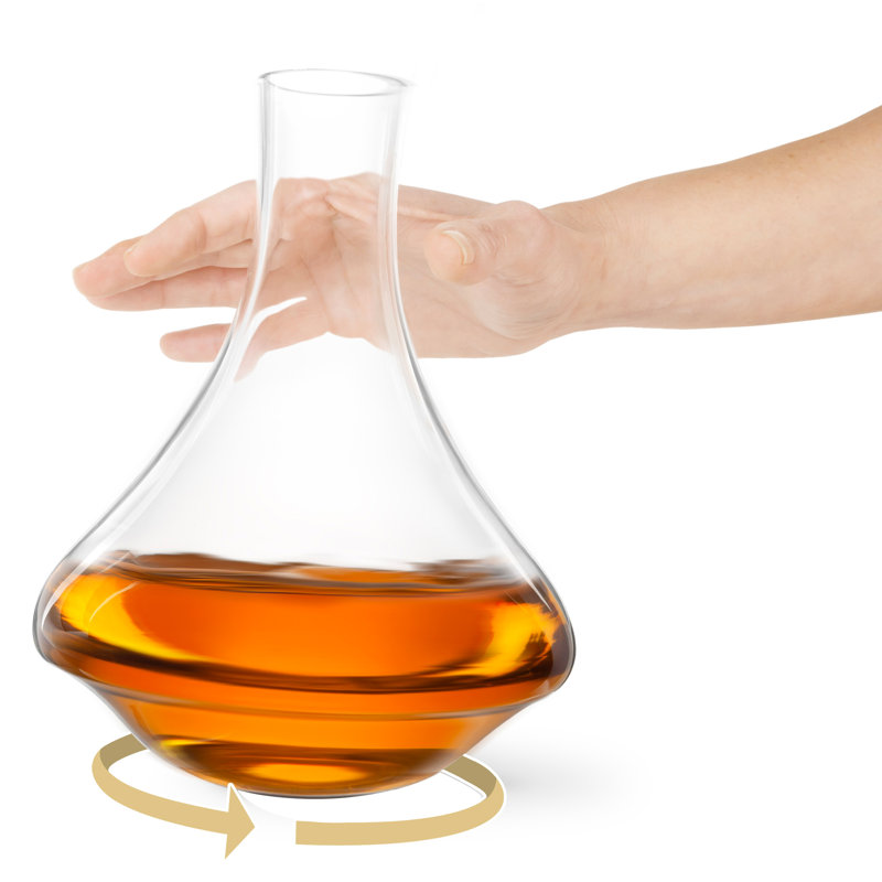 Ivy Bronx Revolve Spirits Decanter With Stopper