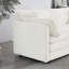Ensemble de chaises avec accoudoirs rembourrés Chenille-417042980