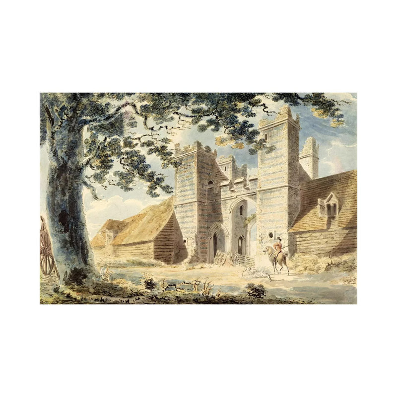 Dent De Lion, Margate, C by J.M.W. Turner - Wrapped Canvas Print, 20.32cm H x 30.48cm W x 1.91cm D