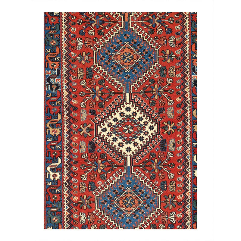 Oriental Area Rug in Red