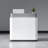 Modern Rectangular Manufactured Wood Reception Desk