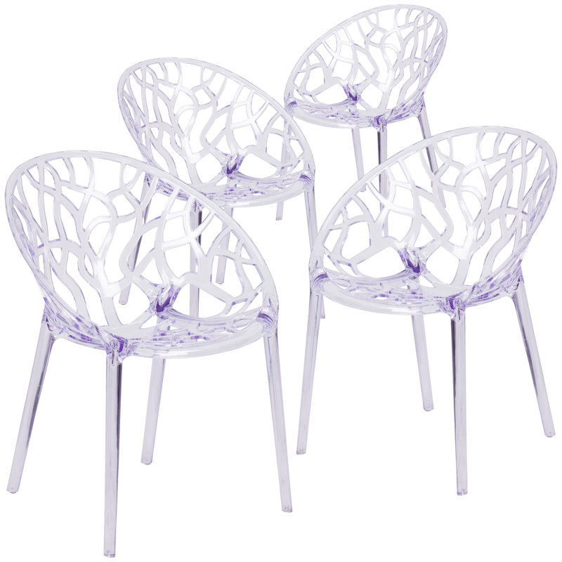 Chaise d'appoint empilable Bralynne