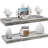 Sorbus 24" Floating Shelves with Invisible Mounting Set of 2-1201662510