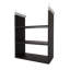 Tablette à double tablette à suspendre avec casier et suspension longue (bas de 16 po plus court que le haut)-67894896-67894906