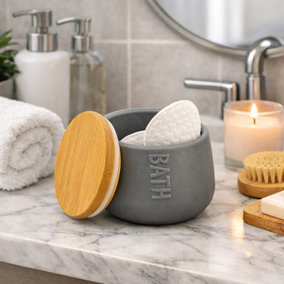 Bath D Cotton Box