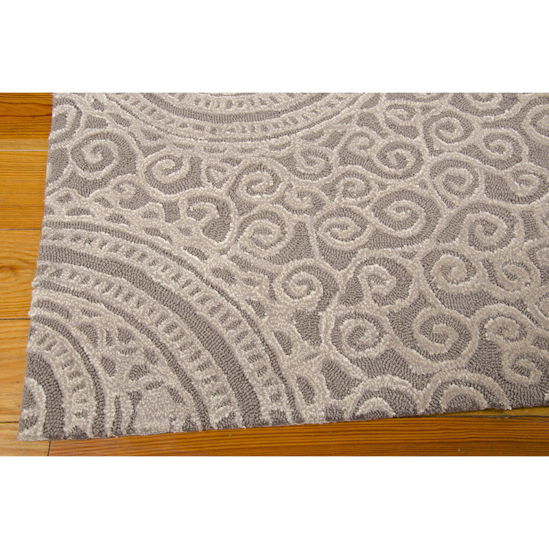 Cinderford Abstract Indoor Rug, Rectangle 3'9" x 5'9"