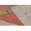 Vintage Patchwork Tapestry "Fragments Of Time" In Neutral Pink Hues - Rug & Kilim