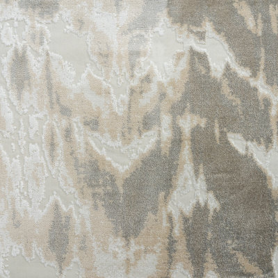 Kanoko-Bhujanga Abstract Cut Velvet Upholstery Fabric