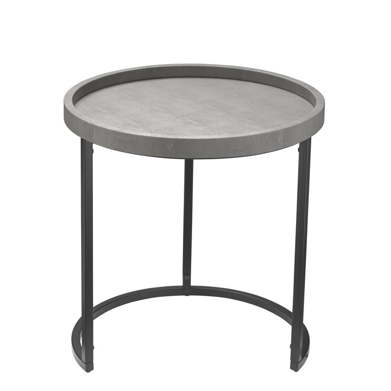 Acheson Tray Top Nesting Tables, Grey