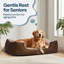 Lit double orthopédique pour animaux toutes saisons en brun-1513008008-1513008010