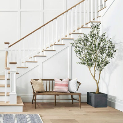 Olive artificielle avec de grandes branches et des fruits réalistes pour la décoration intérieure