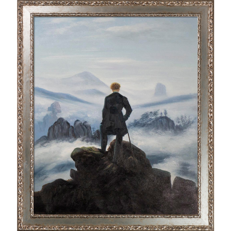 Loon Peak® Wanderer Above The Sea Of Fog Framed On Canvas by Caspar ...