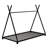 Metal House Platform Bed With Triangle Structure-459584694