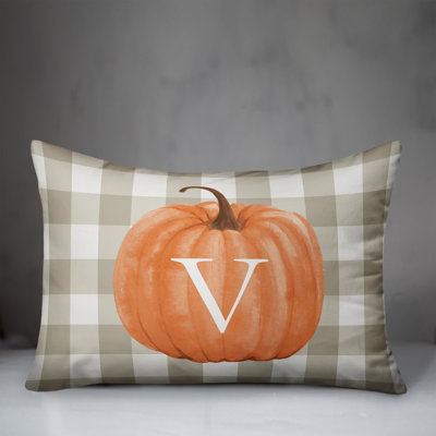  Harvest Pumpkin Lumbar Pillow