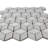 Eusden Glass Honeycomb Mosaic Wall Tile