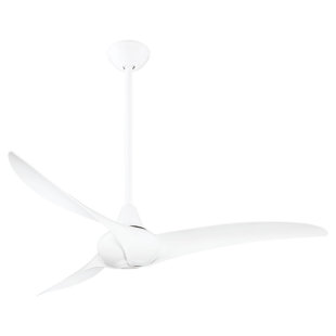 52" Wave 3 - Blade Propeller Ceiling Fan with Remote Control