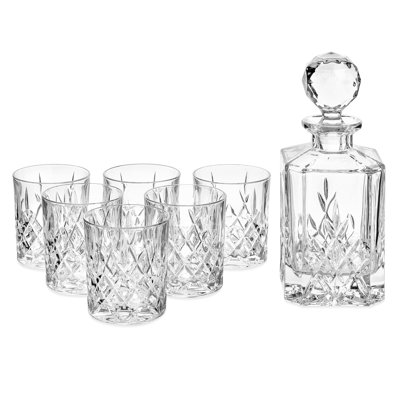 Mackey 320ml Crystal Whiskey Glass Set