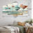Coastal Transportation Wall Decor on Metal