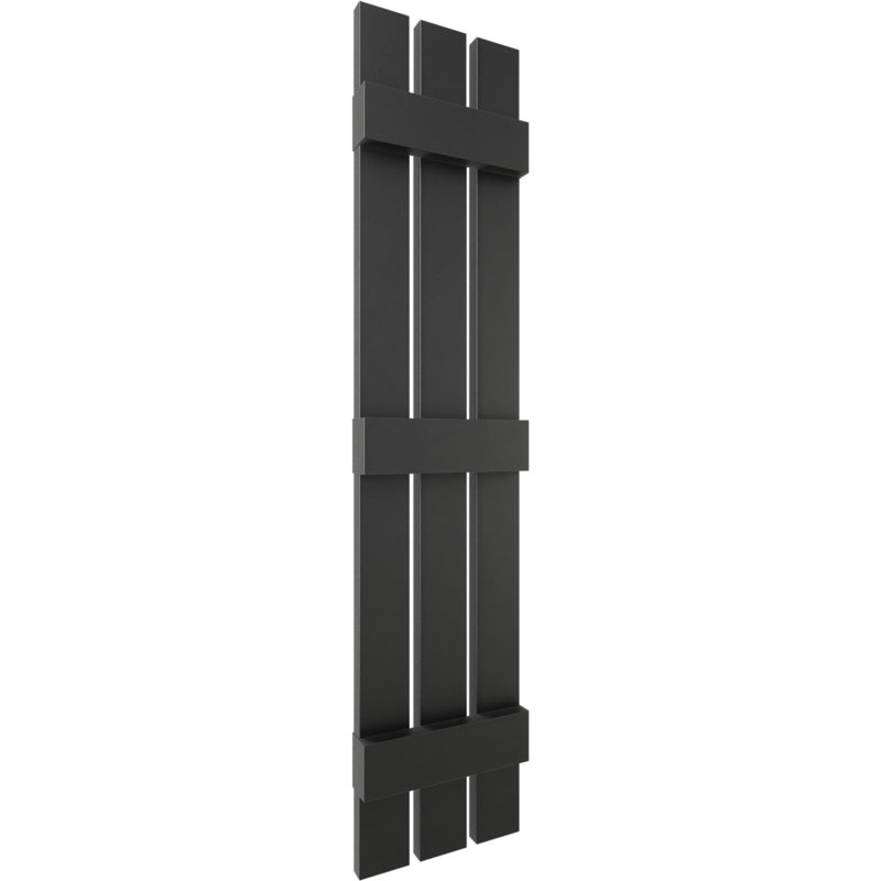 Volets Lifetime, Noir, H 67 po x 12 po x P 1 po