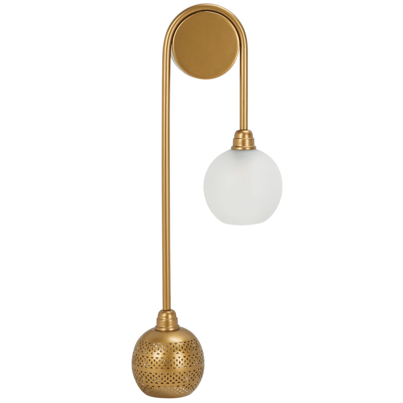Favets Iron Flush Mounted Sconce