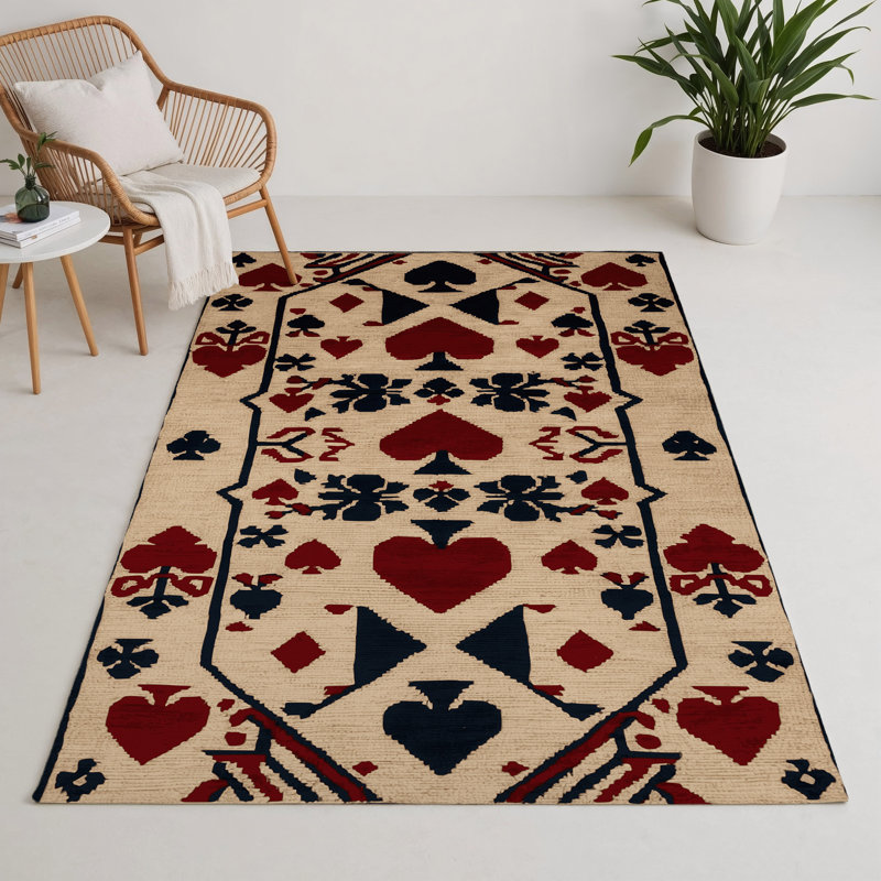 Tapis d'intérieur et d'extérieur brun français, Rectangulaire 3 pi x 5 pi