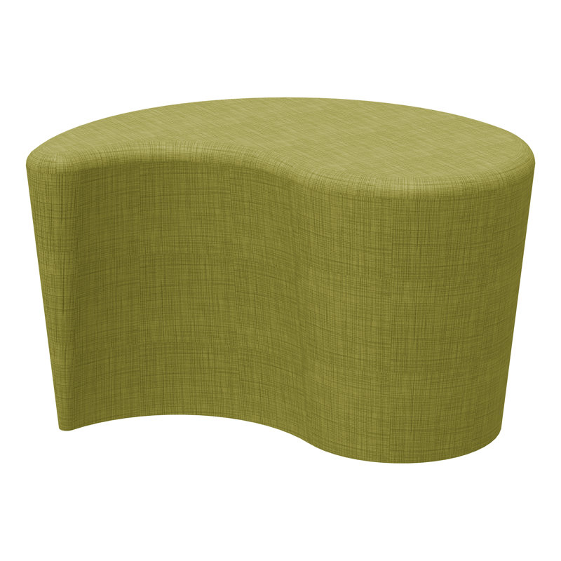 Learniture Structured Teardrop Stool -Flexible Modular Collaborative Soft Seating For Office, Home, Lounge And School Classrooms With Durable Frame 1002NLG