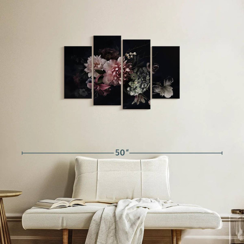 Arrangement floral Harnek, H 22 po x l 36 po