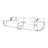 White Polyester Modular Sofa-1762128393-1762128398-1762128396