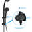 Topcraft Wall Mount Multi-Functional Dual Head Showerhead