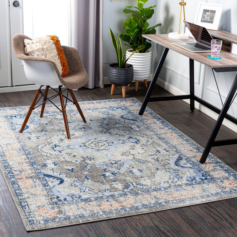 Adelia Oriental Indoor Rug, Rectangle 6'7" x 9'