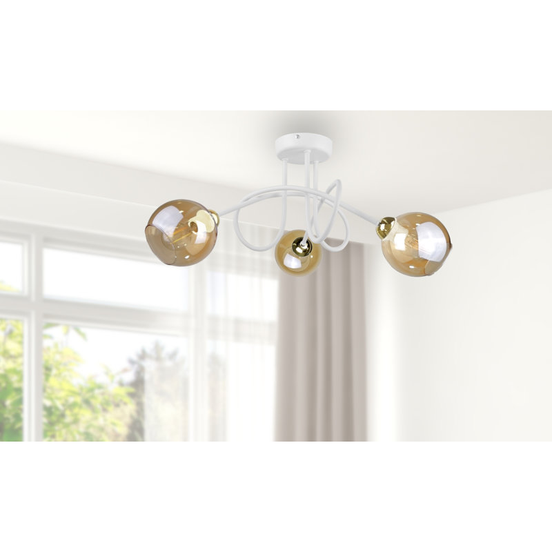 Ortis Glass Flush Mount