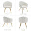 Chittum Armchair Upholstered Leisure Accent Chair Artistic Armchair with Metal Legs-383212734