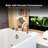 67" Freestanding Soaking Acrylic Bathtub