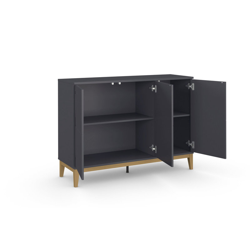 Satinder 120 cm W Sideboard, Grey