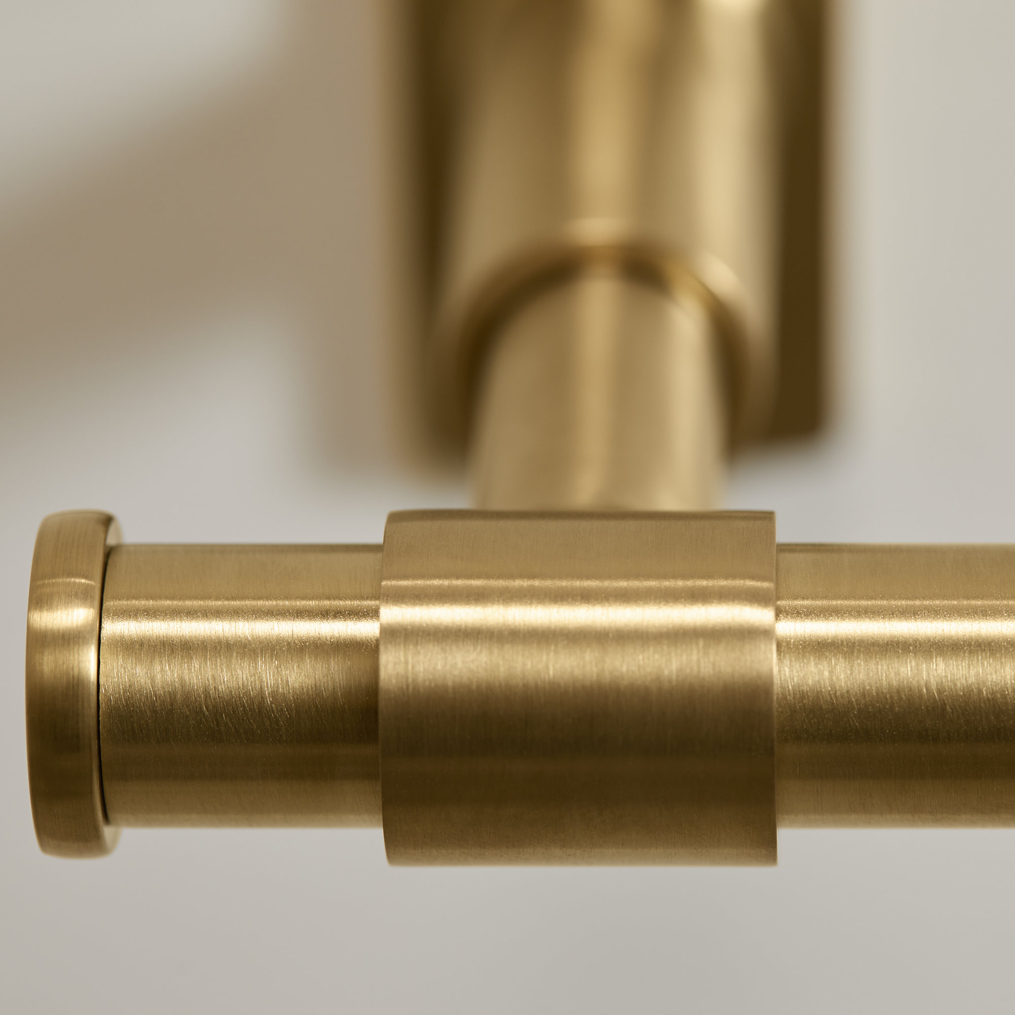 Castia by Studio McGee Toilet Paper Holder, Vibrant Brushed Moderne Brass