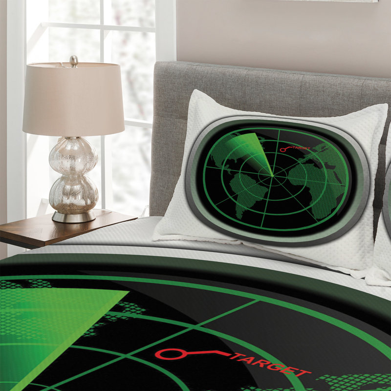 Modern & Contemporary Polyester Coverlet