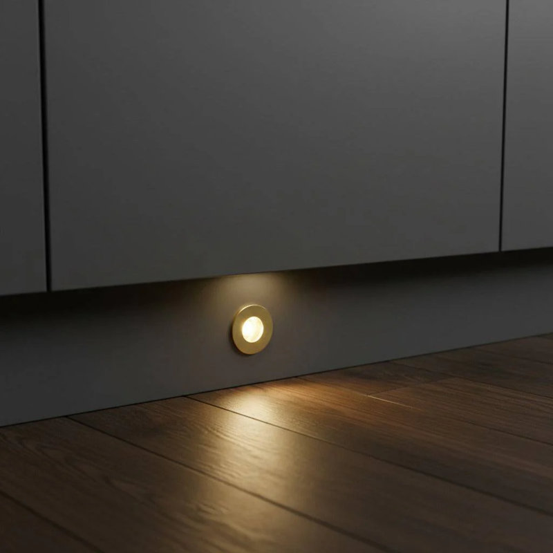 1 Watt Gold Kitchen Plinth LED Light