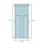Yardmate Plus 5 ft. 7 in. W x 3 ft. D Plastic Pent Tool Shed