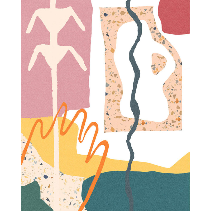 Terrazzo 1 par THE Studio - Impression sur papier d'une seule photo, H 41 po x l 34 po