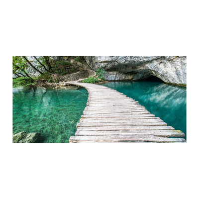 Plitvice Lakes - Wrapped Canvas Print
